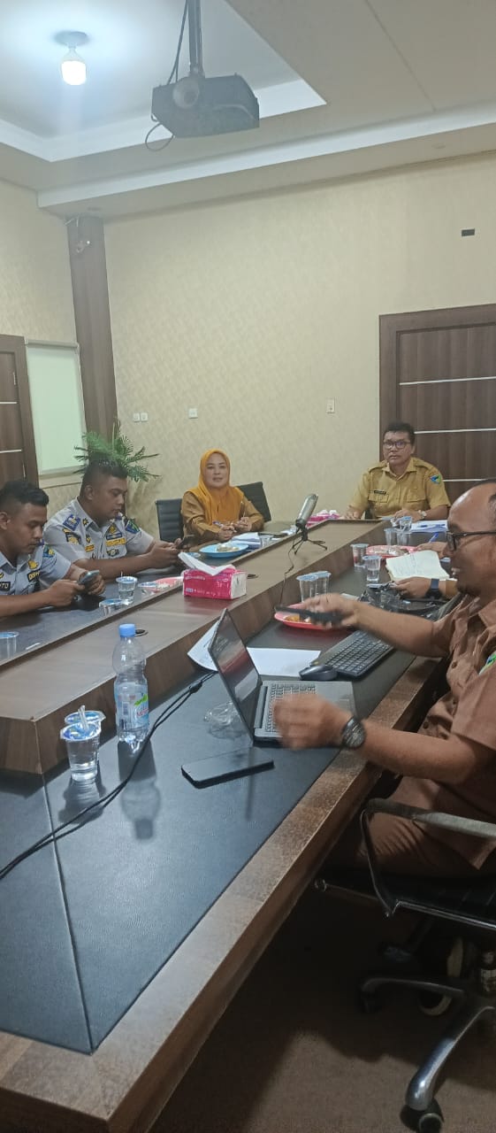 Rapat Harmonisasi Antara Kemenkumham dan Pemda Pessel Secara Zoom Meeting