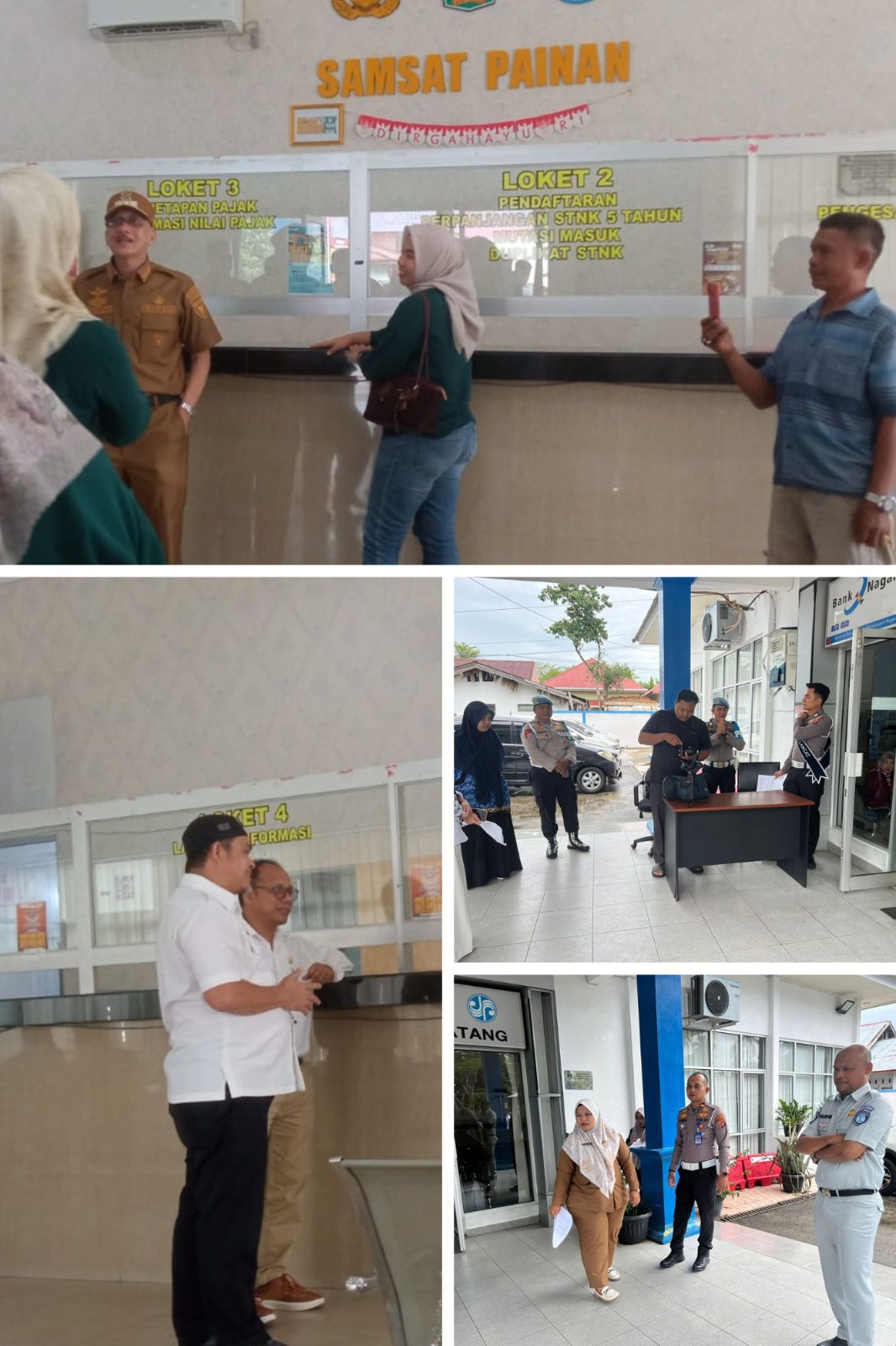 Proses Pengambilan Video Gebyar Hadiah Umroh Bagi Wajib Pajak