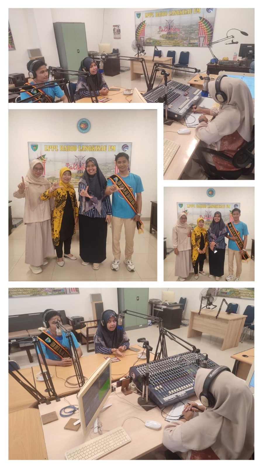 Siaran Radio LPPL Langkisau FM mengenai Pemutihan Pajak Kendaraan Bermotor
