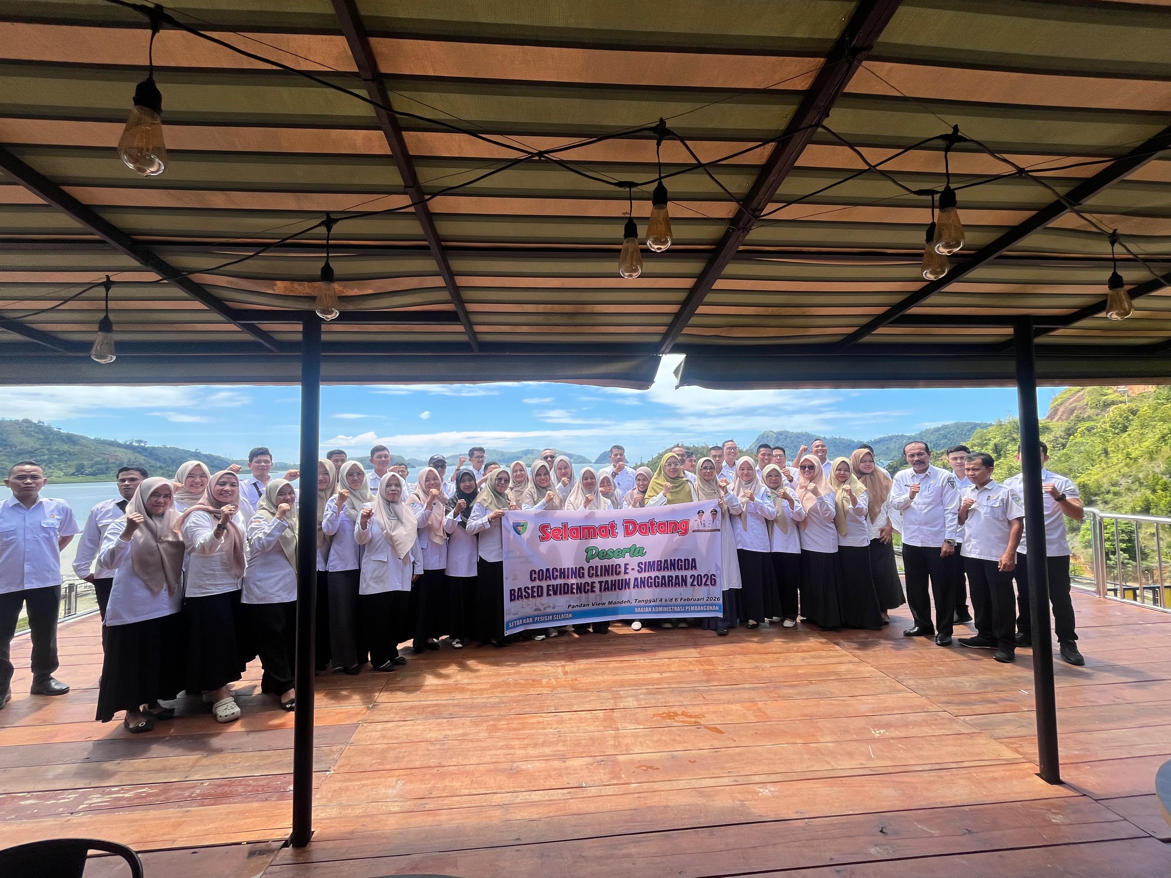 Coaching Clinic e simbangda di  Pandan view Kecamatan Koto XI Tarusan