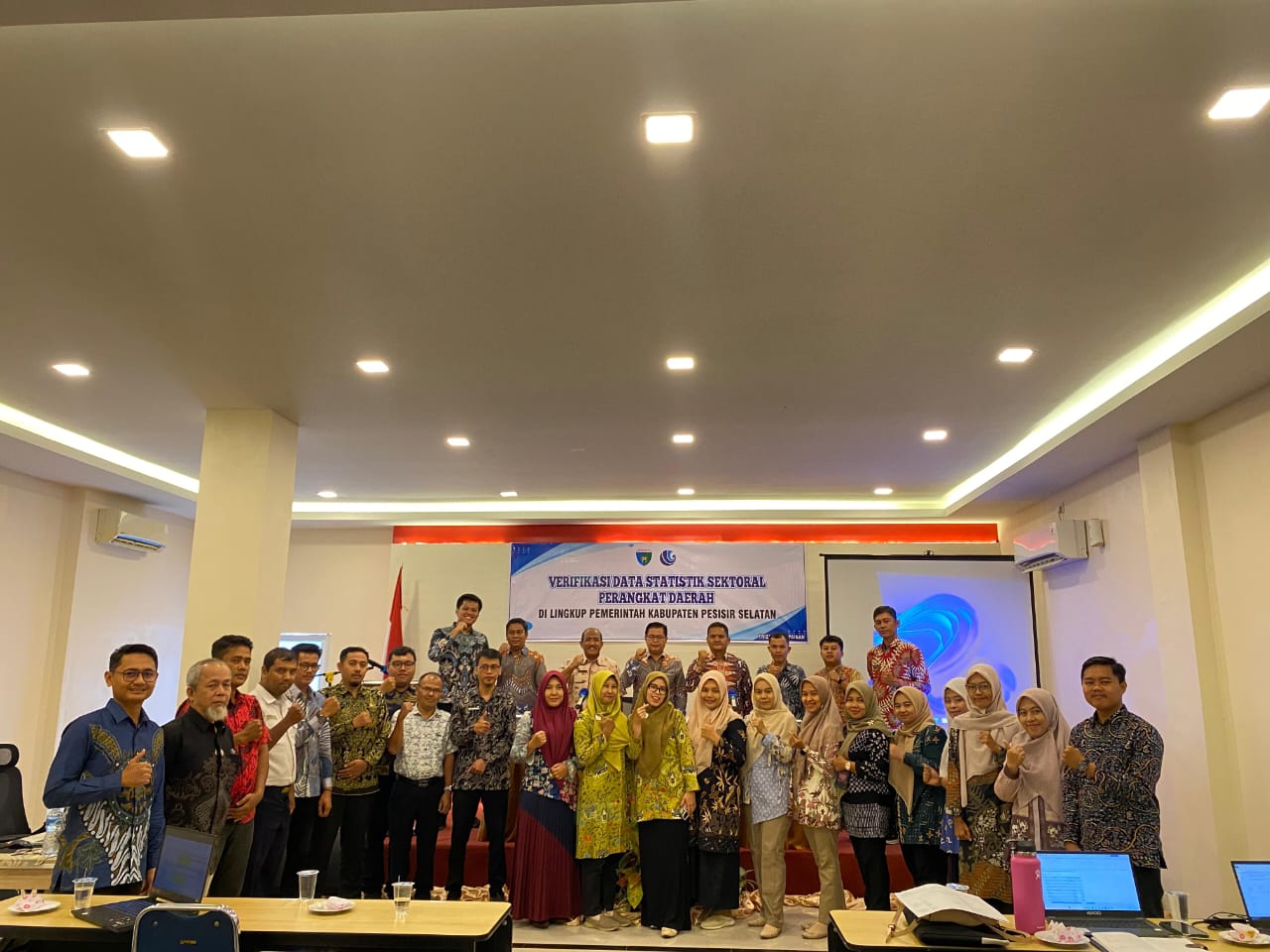 Rapat Verfikasi Data statistik Sektoral Perangkat Daerah tahun 2026