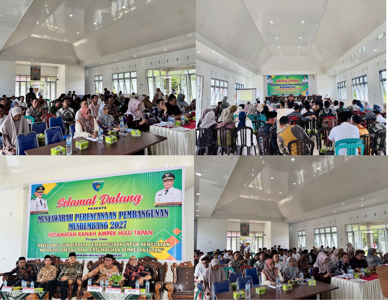 Jum'at 13 Februari 2026 Sekretaris BPKPAD Hadiri Musrenbang 2027 Kecamatan Ranah Ampek Hulu Tapan
