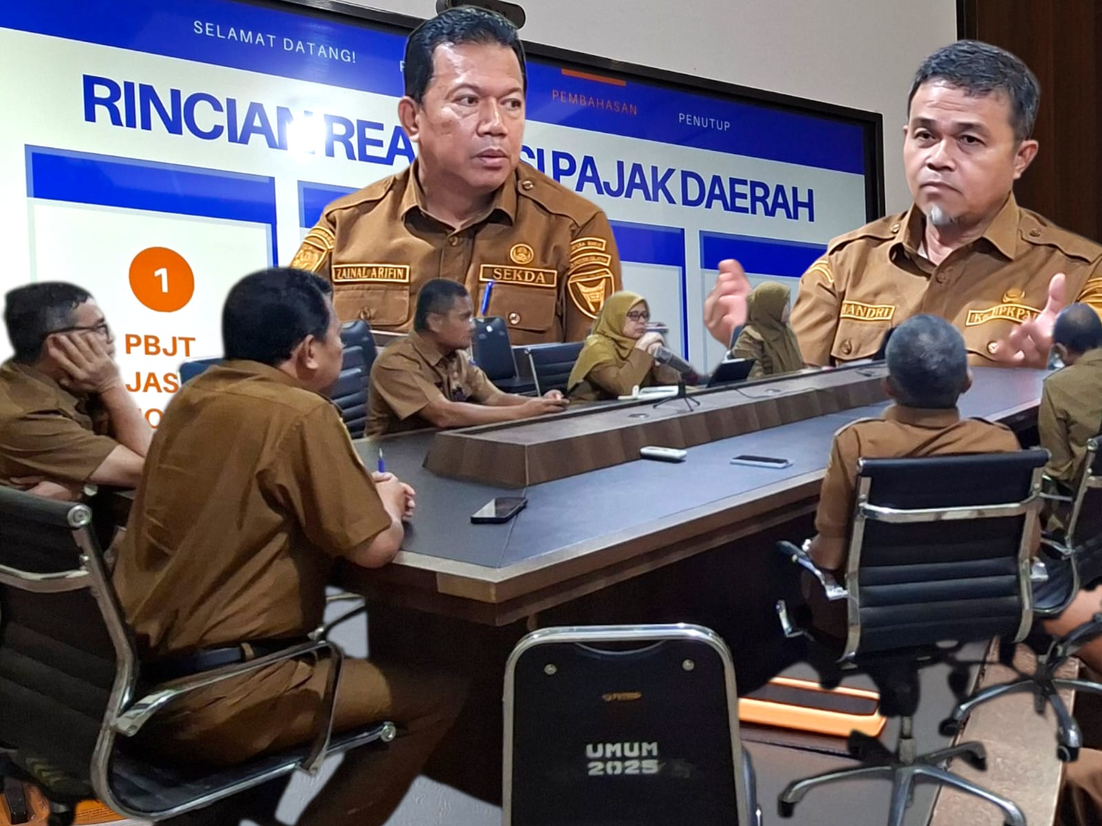 Senin, tgl 16 Maret 2026 Rapat Penilaian Potensi Pajak dan Retribusi Daerah Tahun 2025