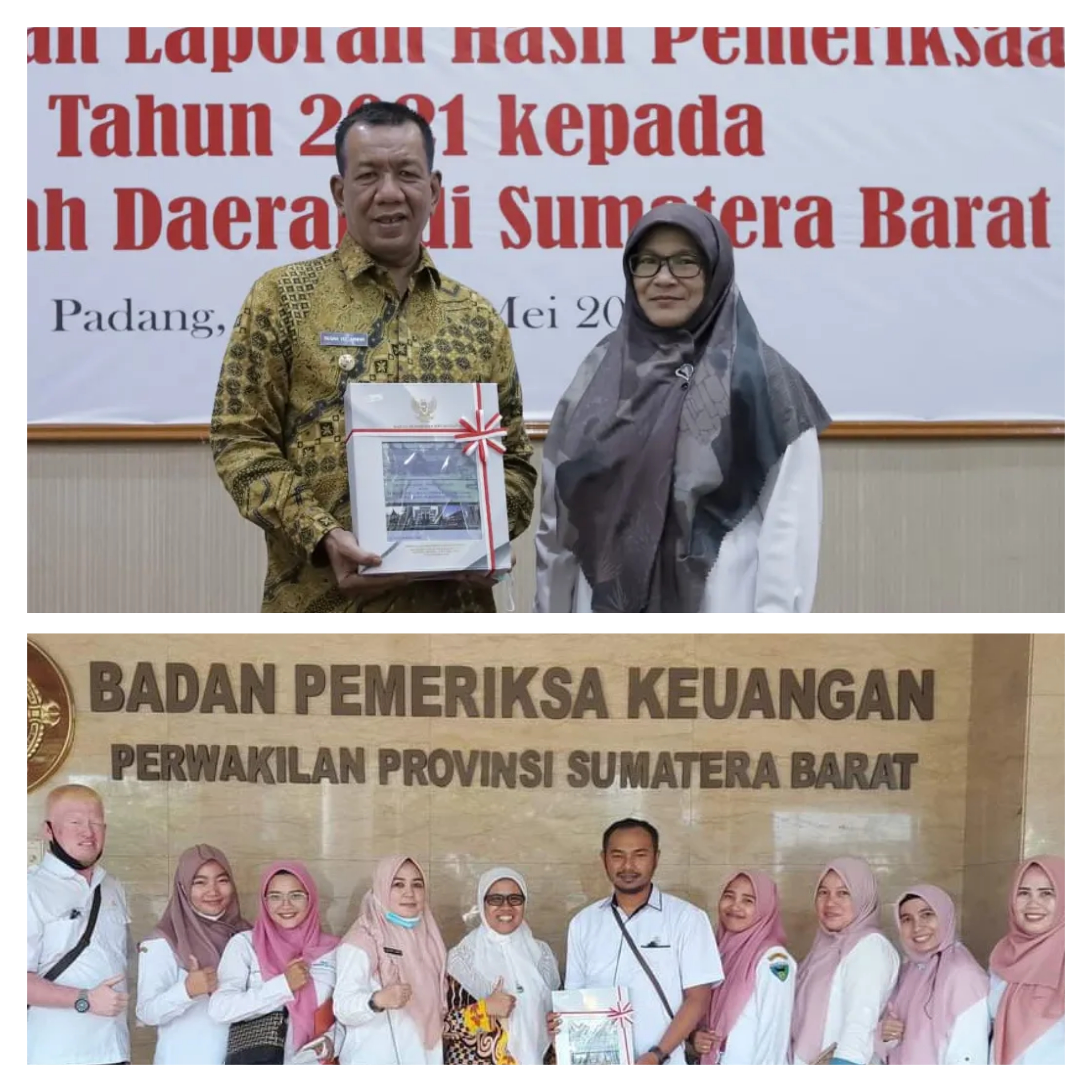 PEMERINTAH KABUPATEN PESISIR SELATAN RAIH WTP DELAPAN KALI BERTURUT - TURUT