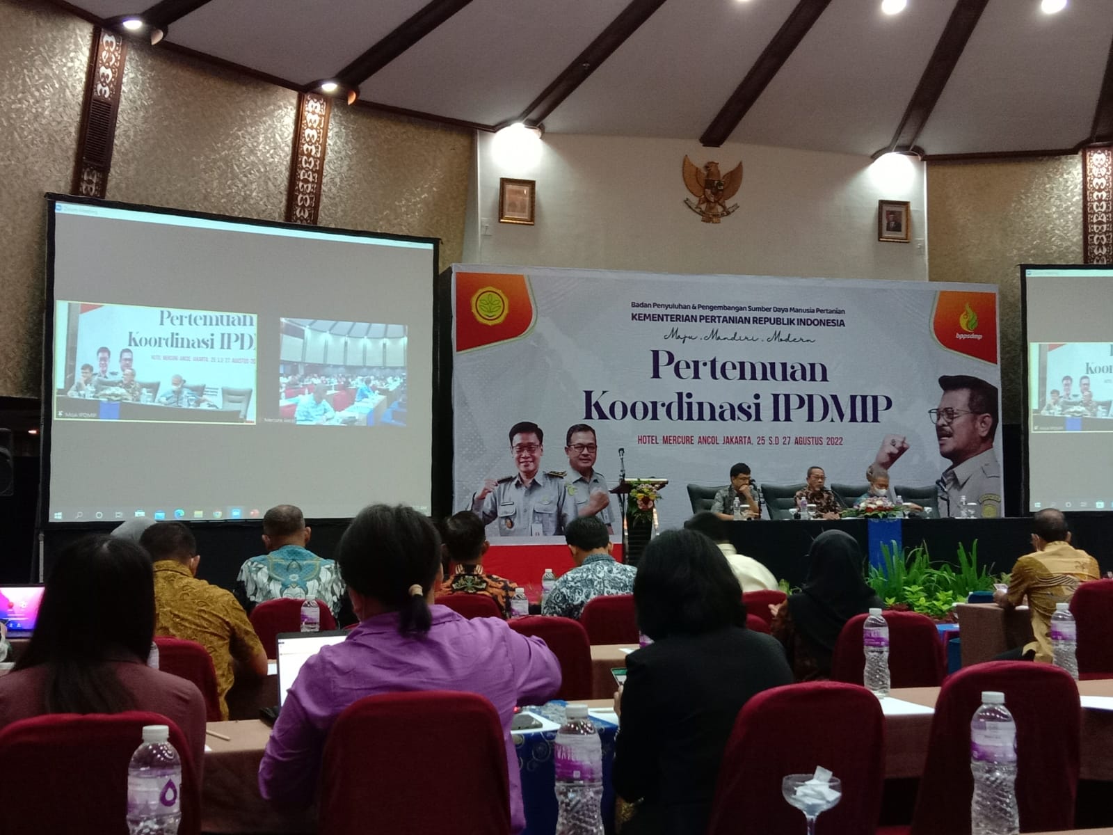 Pertemuan koordinasi Program Integrated Participatory Development Managament of Irrigation Project (