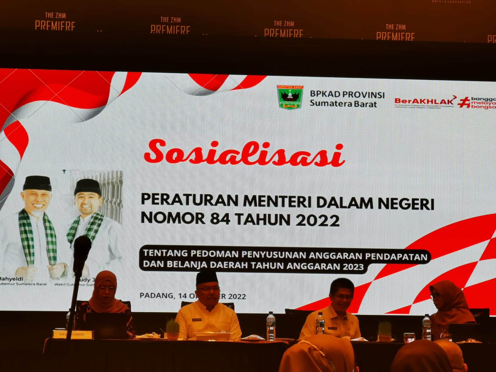 Sosialisasi Peraturan Menteri Dalam Negeri No. 84  Tahun 2022 Tentang Pedoman Penyusunan Anggaran Pe