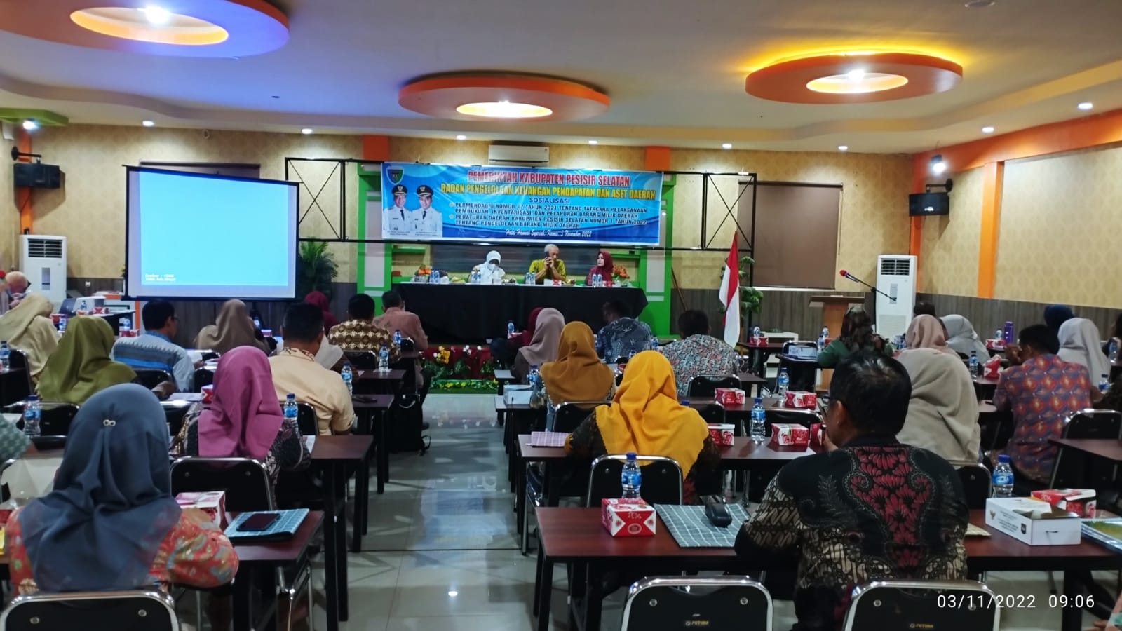 Sosialisasi  Bidang Barang Milik Daerah Badan Pengelolaan KeuanganSosialisasi Peraturan Menteri Dala