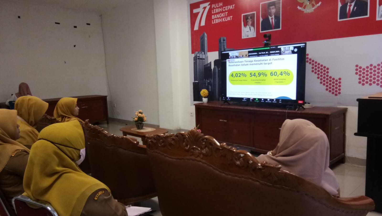 BPKPAD mengikuti Pertemuan Sosialisasi Mekanisme Pengusulan Formasi dan Target Prioritas Pengusulan 