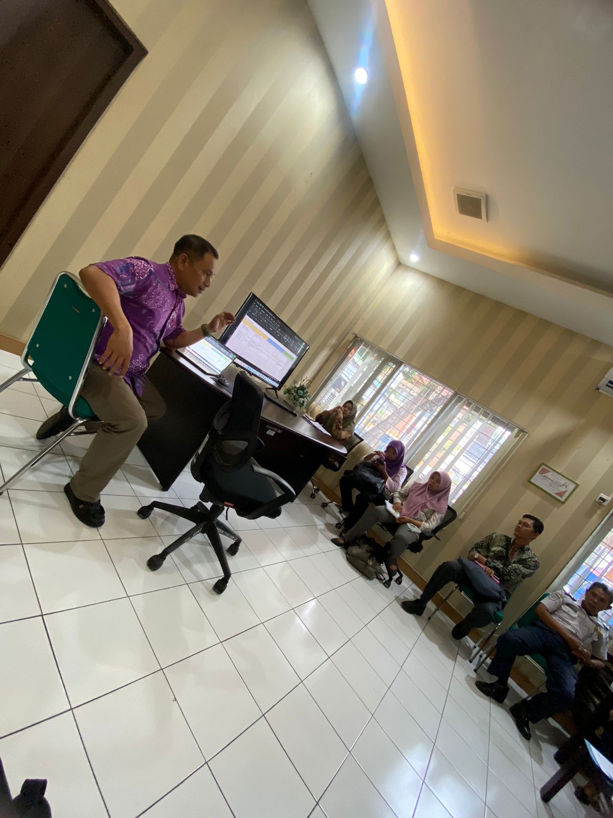 Menghadiri Undangan Dinas Kominfo terkait Asistensi Data Arsitektur SPBE