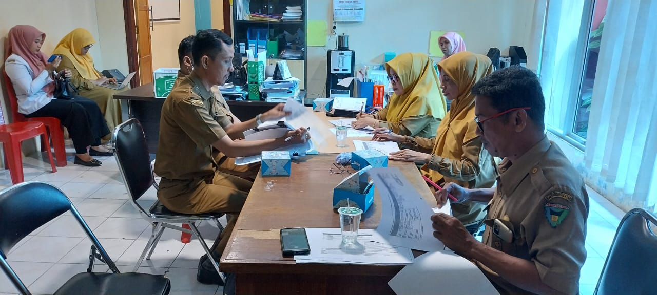 Rapat Verifikasi GAP dan GBS tahun 2024 di Bappedalitbang Kab. Pesisir Selatan