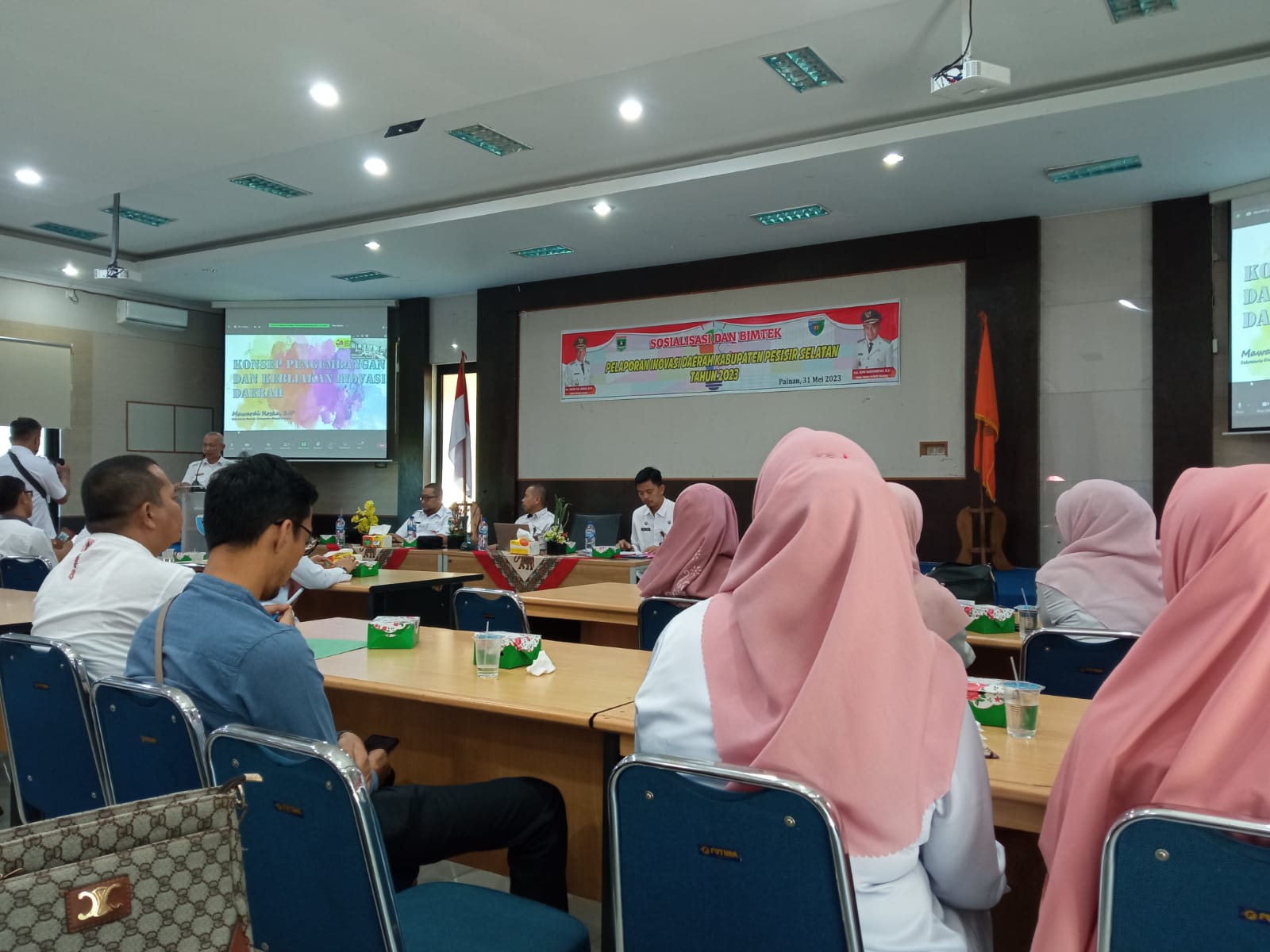 Sosialisasi dan Bimbingan Teknis Pelaporan Inovasi Daerah Kabupaten Pesisir Selatan