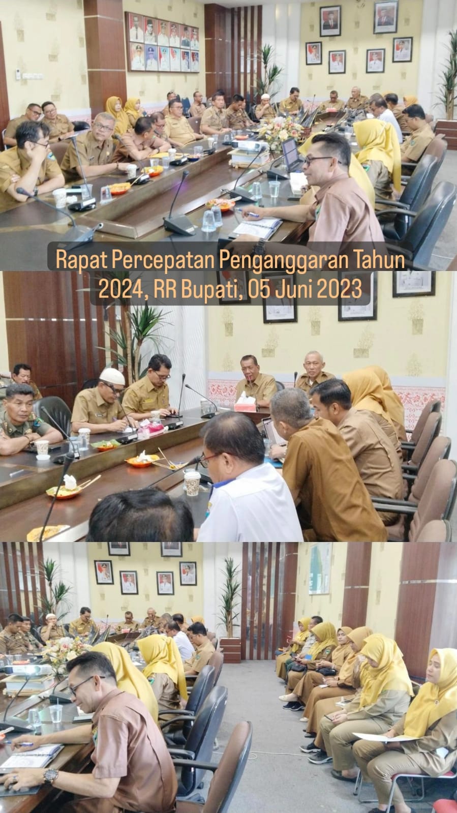 Rapat Percepatan Penganggaran Tahun 2024
