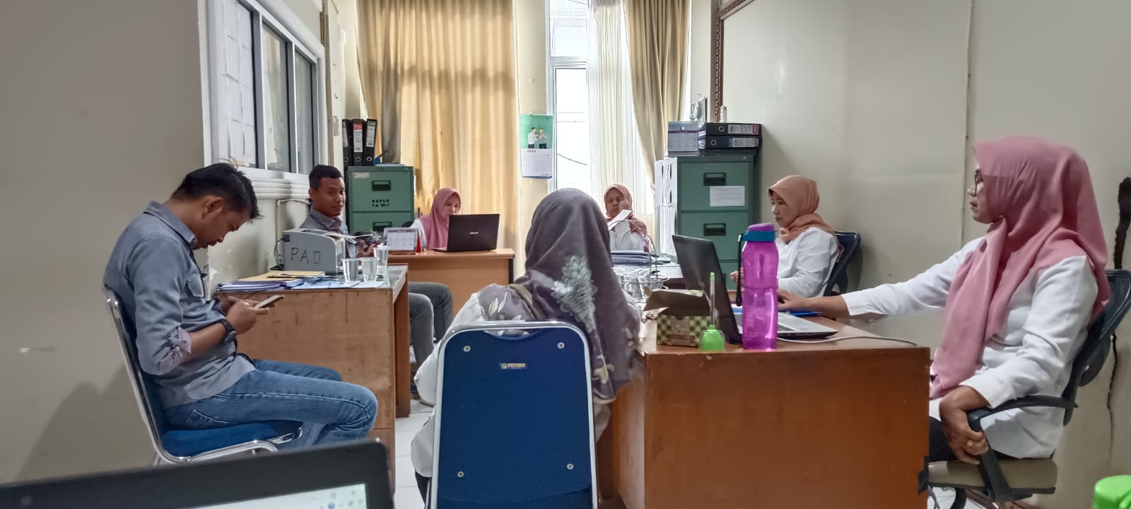 Pembahasan Rekening Retribusi Pasar dengan Pihak BANK Nagari Painan