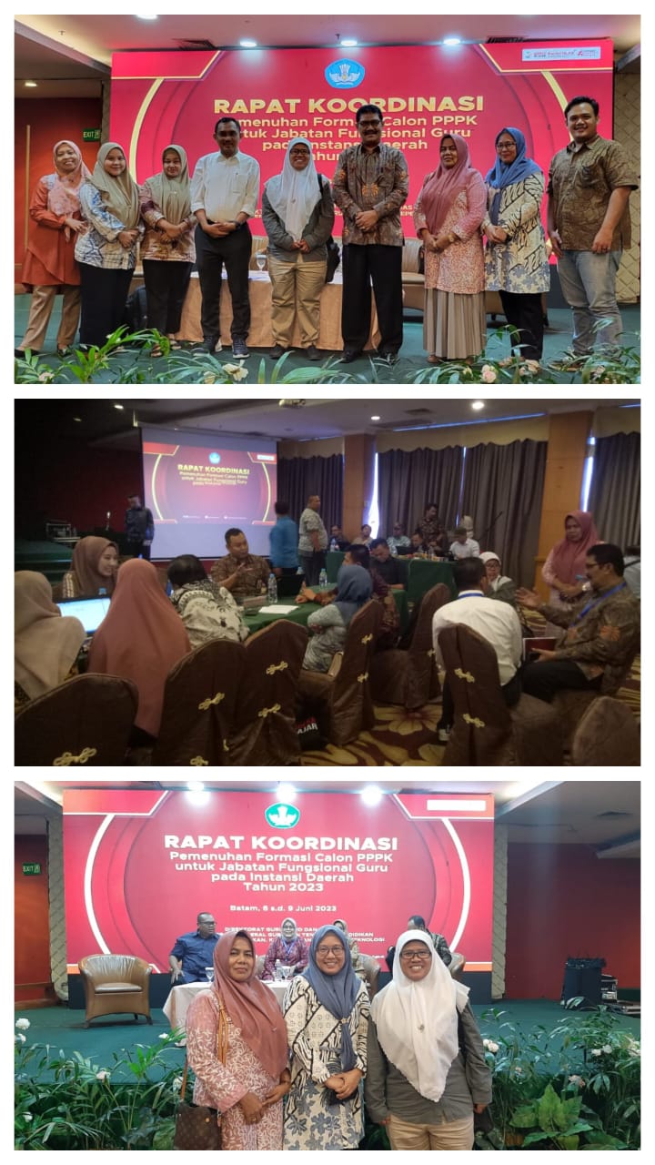Rapat Koordinasi Pemenuhan Formasi Calon PPPK untuk Jabatan Fungsional Guru di Batam