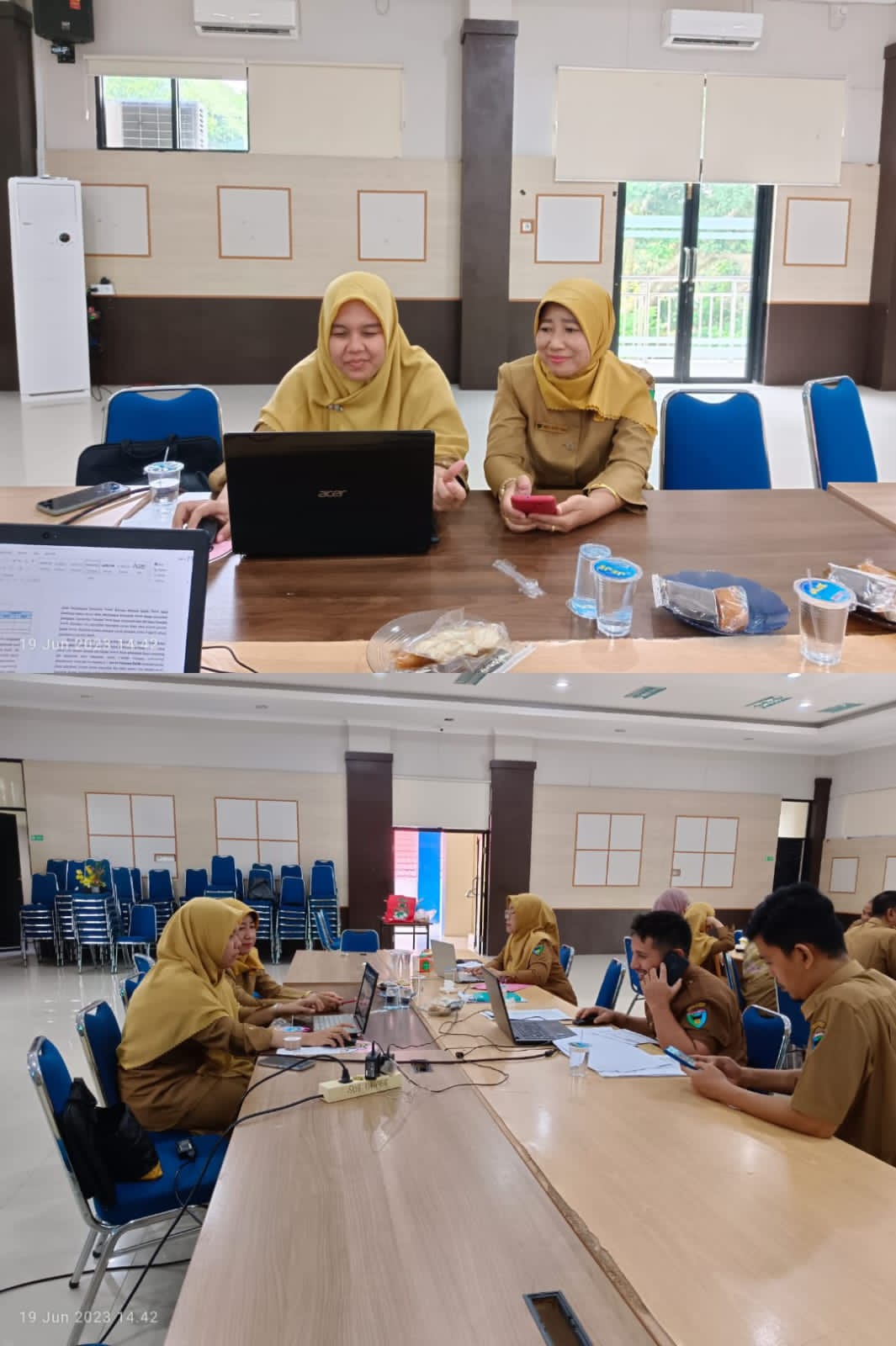 BPKPAD melakukan Proses Coaching Pengisian IGA Tahun 2022