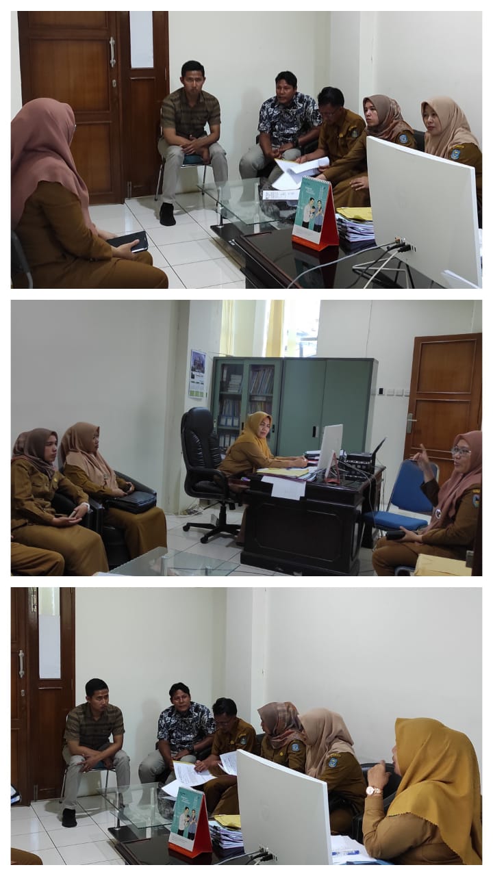 BPKPAD Kab. Pesisir Selatan melakukan Sharing mengenai Penyaluran Penghasilan Tetap (SILTAP) Kepala 