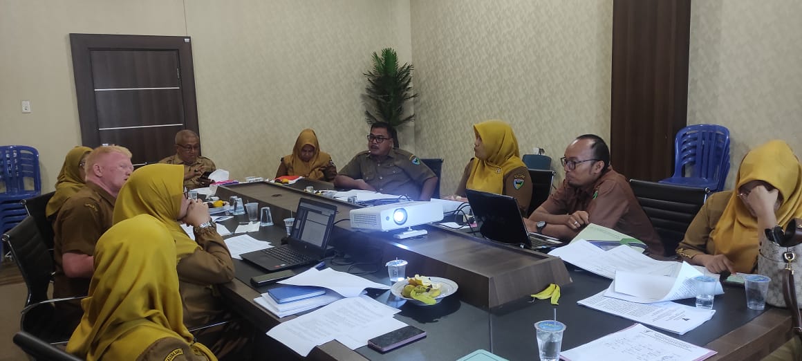 Pembahasan Draft Rancangan Peraturan Bupati tentang Formula Tarif Sewa Barang Milik Daerah dengan Ti