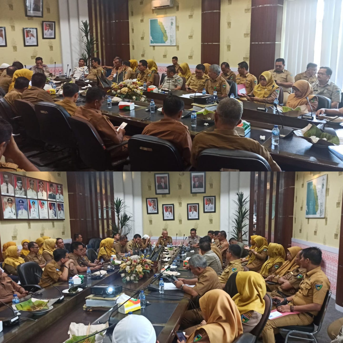 Rapat Koordinasi Percepatan Pelaksanaan Pengamanan Aset Perangkat Daerah terkait Sertifikasi Tanah O