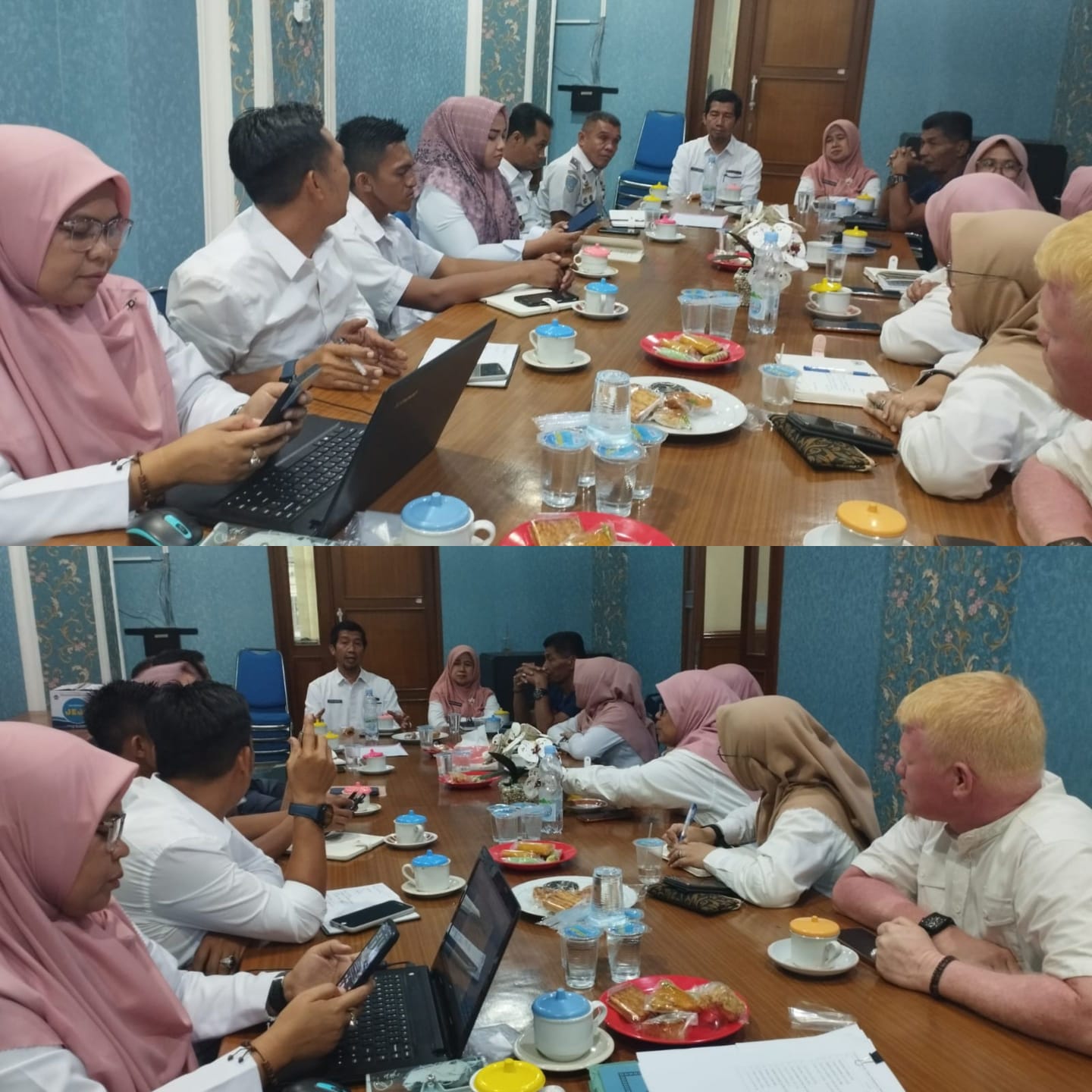Rapat Koordinasi tentang Percepatan Pelaksanaan Proses Bongkaran Bangunan Pasar Painan
