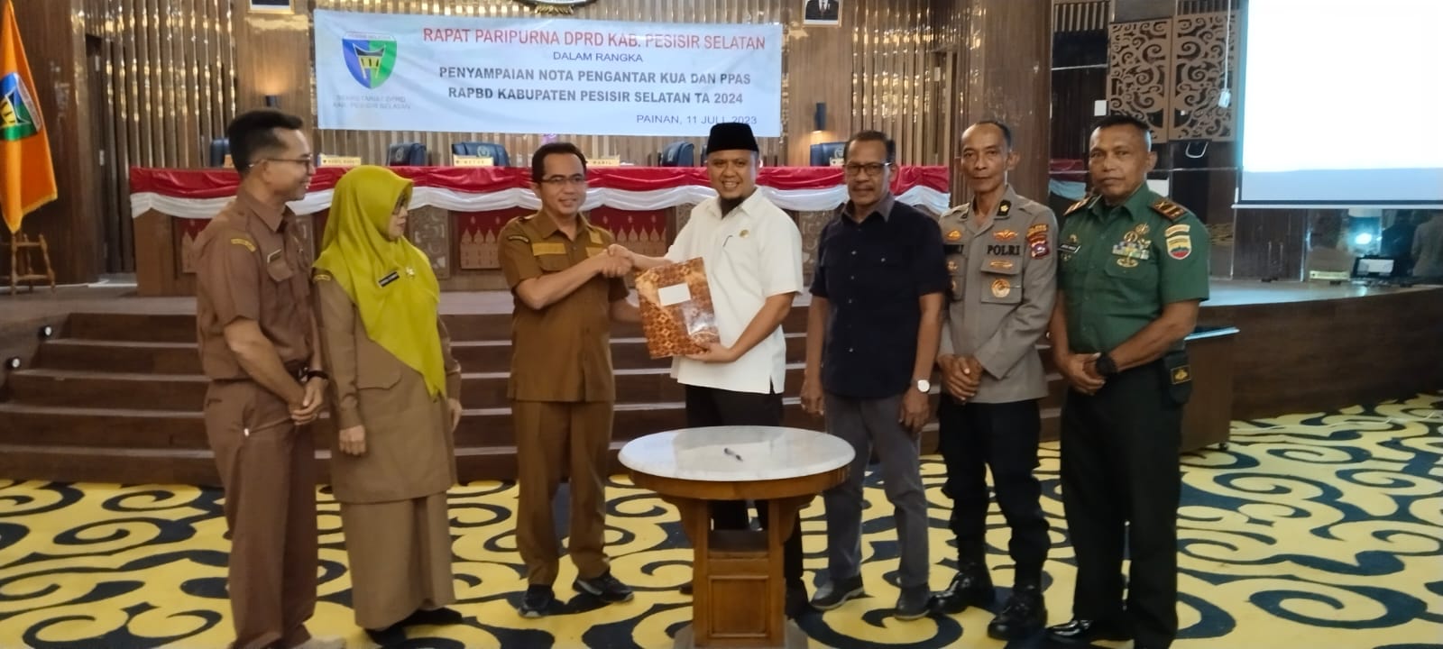 Rapat Paripurna Dewan Perwakilan Rakyat Daerah Kab. Pesisir Selatan