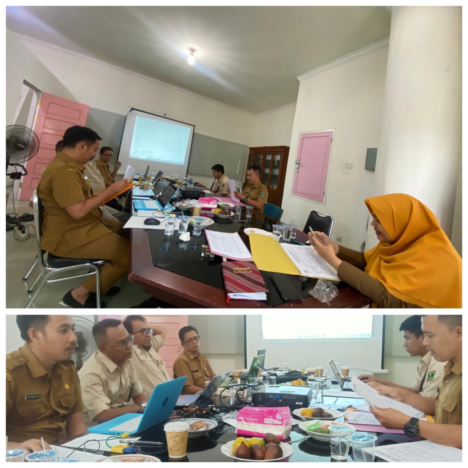 Rapat Verifikasi dan Validasi Data dan Dokumen Pendukung Indikator Kinerja Kunci (IKK) pada LPPD Kab