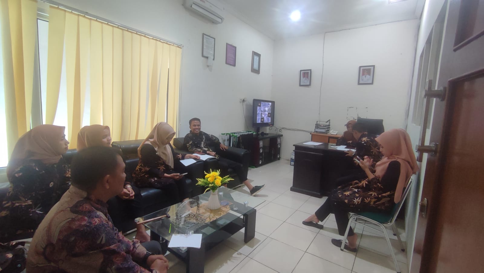 Rapat Kepanitiaan Acara HUT RI lingkup BPKPAD Kab. Pesisir Selatan