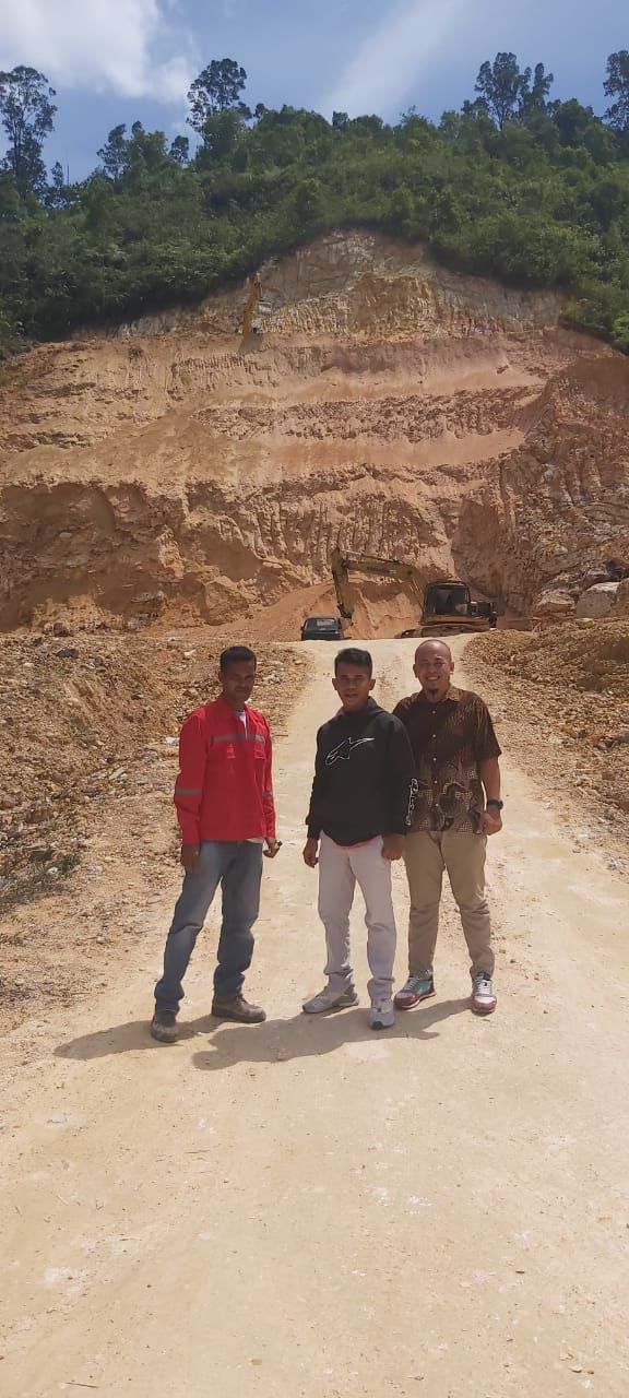 BPKPAD melakukan penagihan laporan bulanan Pajak Mineral Bukan Logam dan Batuan ke CV. Bilal Jambak