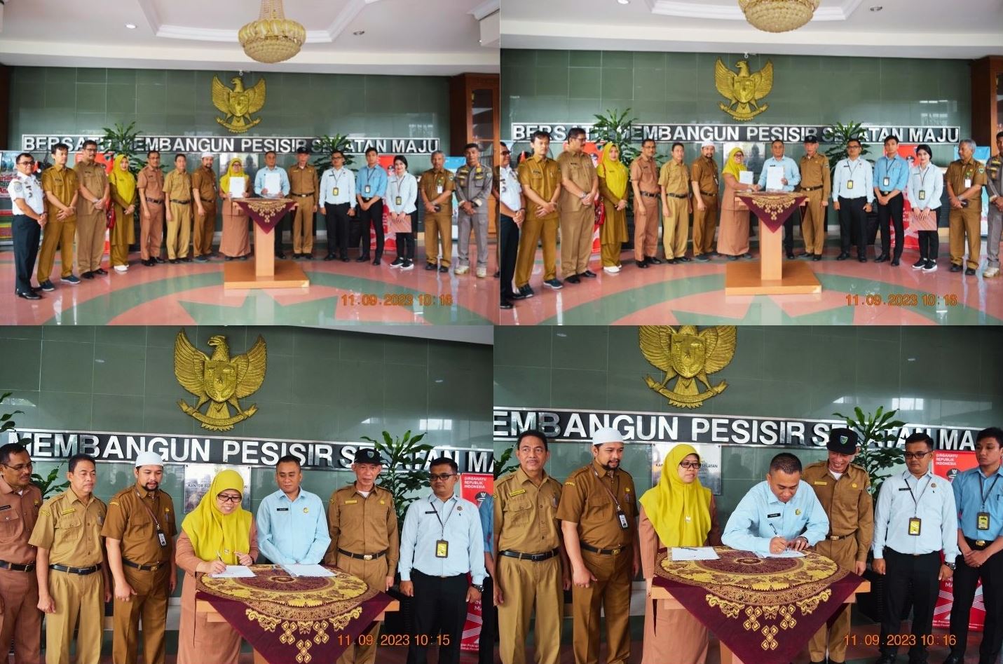Perjanjian Kerjasama antara BPKPAD dan Kejaksaan Negeri Pesisir Selatan 