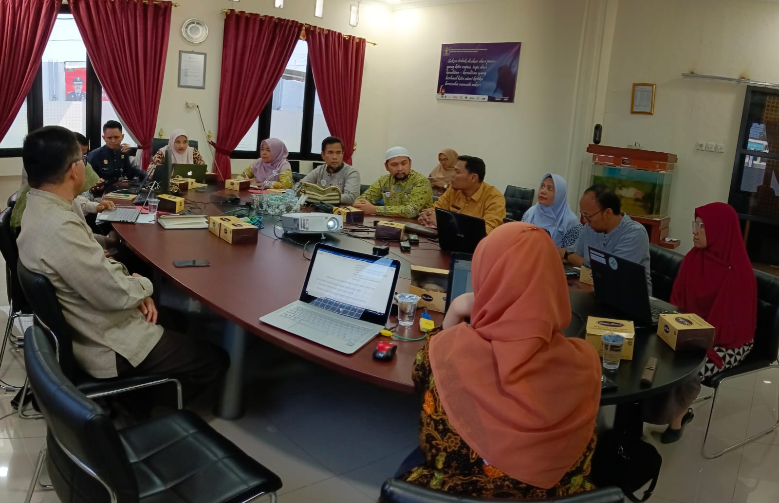 Rapat Finalisasi Ranperda Pajak Daerah dan Retribusi Kab. Pesisir Selatan Tahun 2024