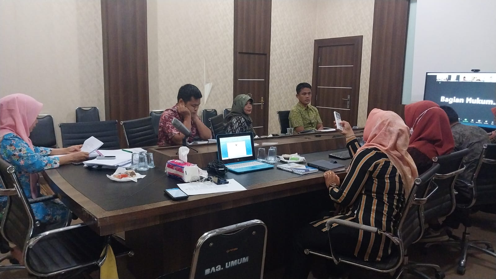 Rapat Harmonisasi tentang Ranperbup Mekanisme Kerja 
