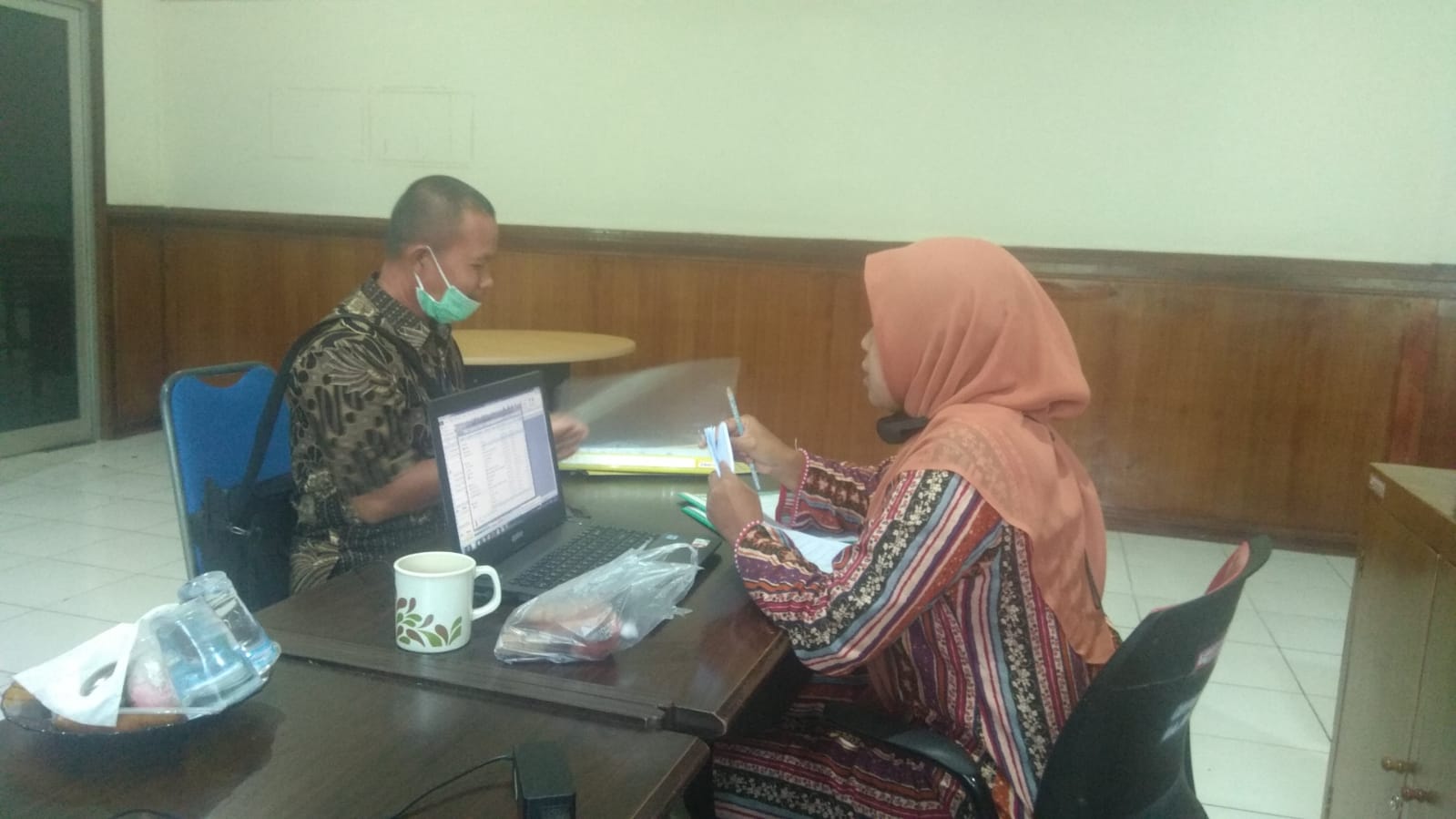 Rekonsiliasi Keuangan SKPD (Kecamatan Lunang) Bulan Maret Tahun 2022 