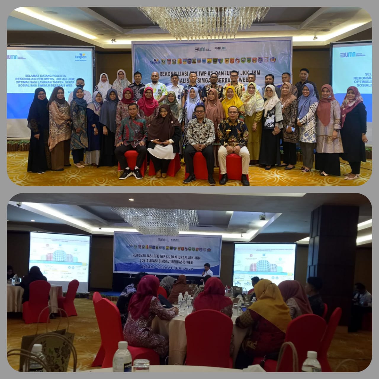 Sosialisasi SIMGAJI Berbasis Web