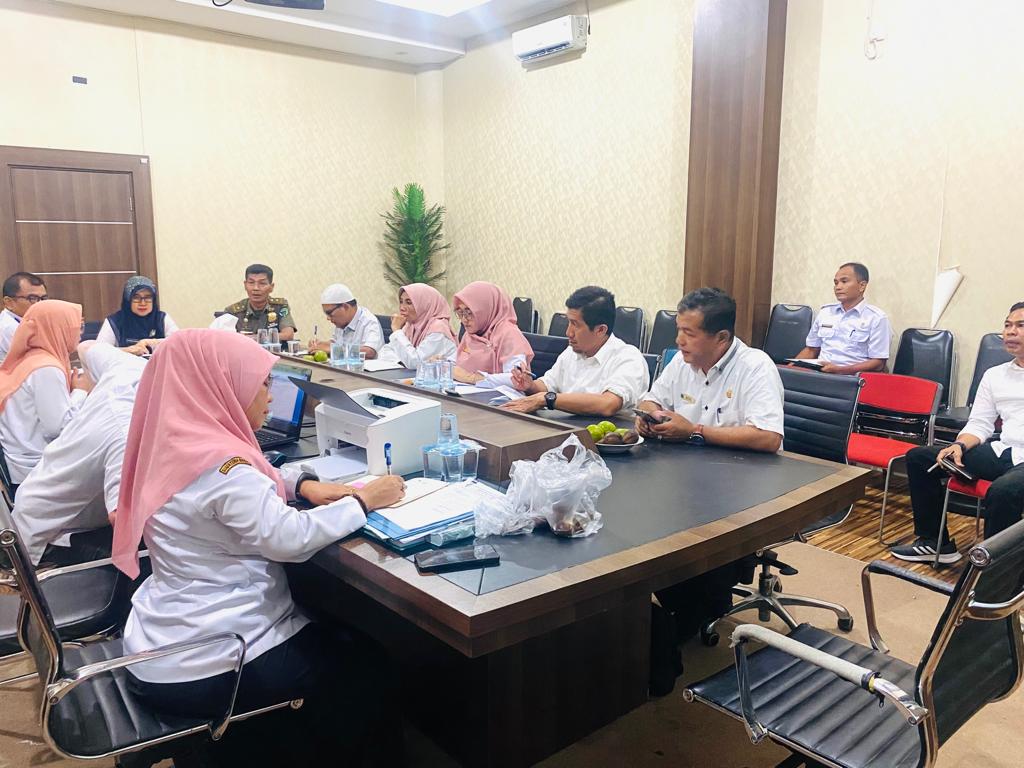 Rapat tentang Tindakan Bongkaran Pasar Painan 