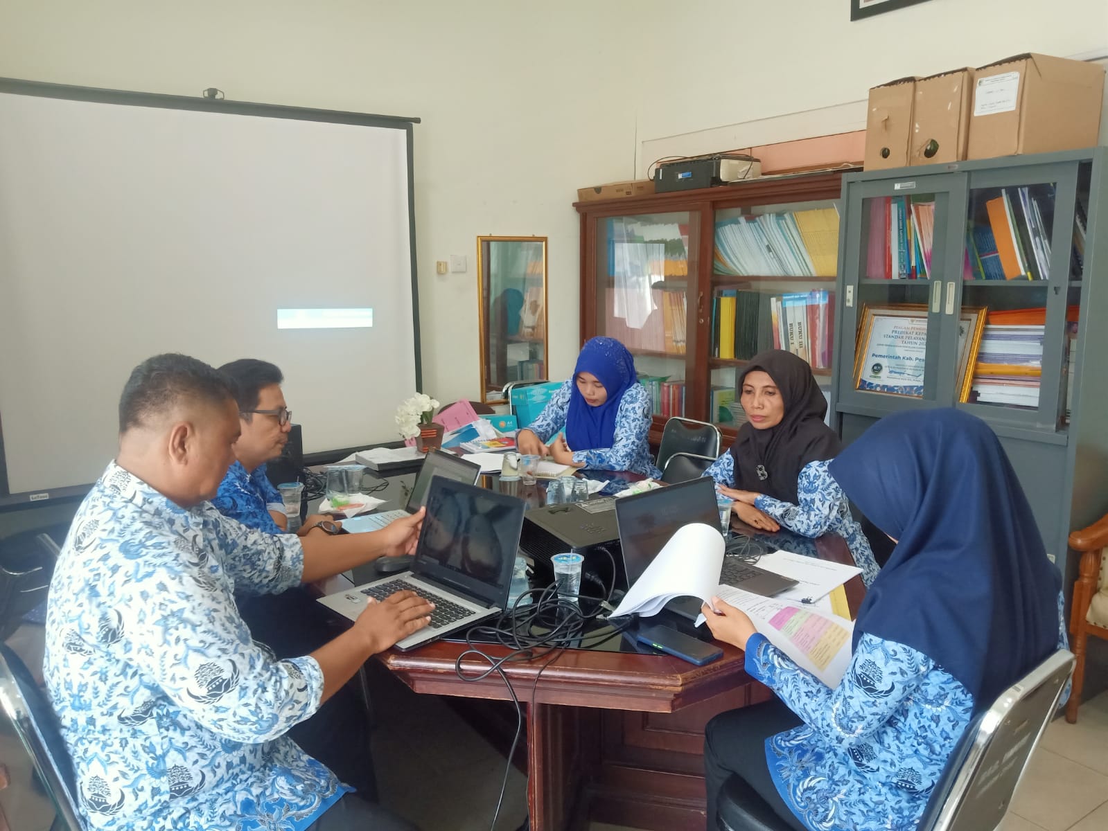 Rapat Asistensi Penyusunan Proses Bisnis Perangkat Daerah (Probis PD) Tahun 2023. 