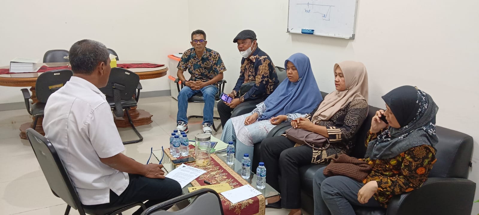 BPKPAD melakukan Koordinasi di Balai Wilayah Sungai Sumatera V