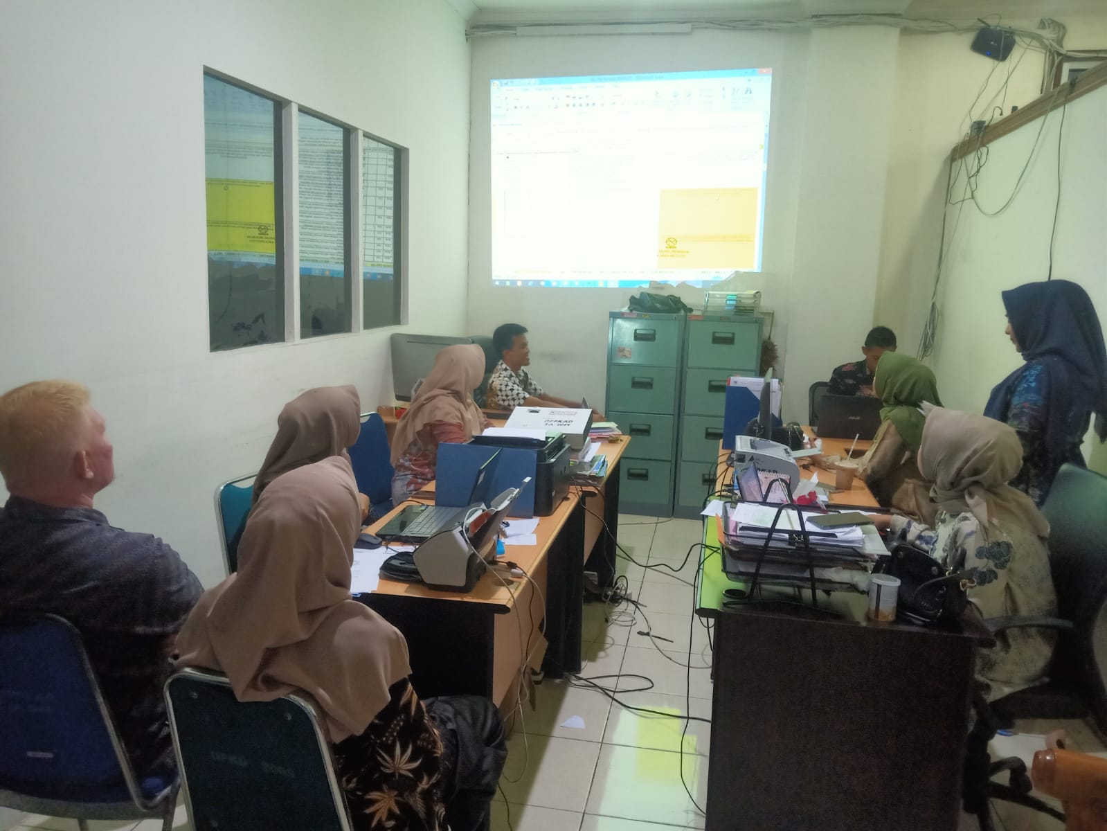 BPKPAD melakukan Rapat pengisian Kertas Kerja SPIP 