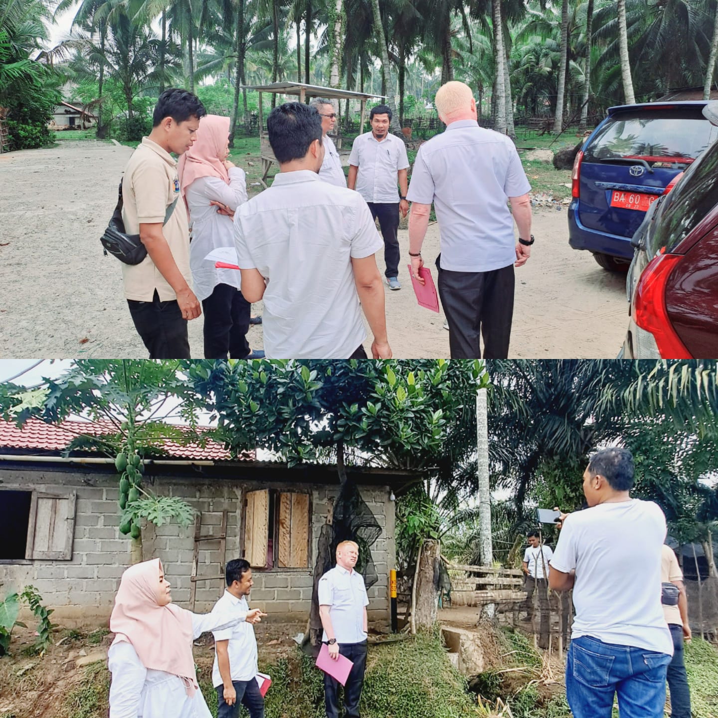 Tinjauan Lapangan Permohonan Tanah Rumah Khusus Nelayan di Muaro Kandis