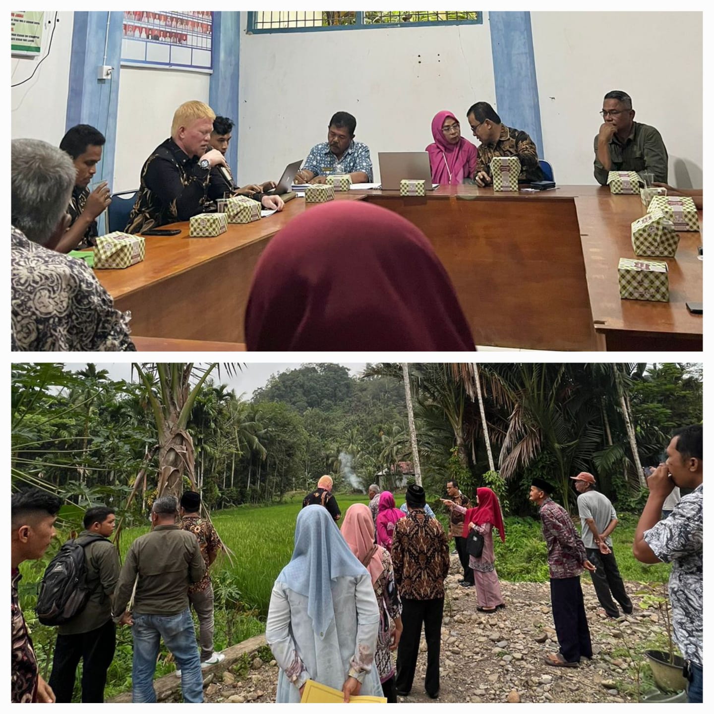Rapat Sosialisasi Pengadaan Tanah Pengembangan Pembangunan Puskesmas Lumpo