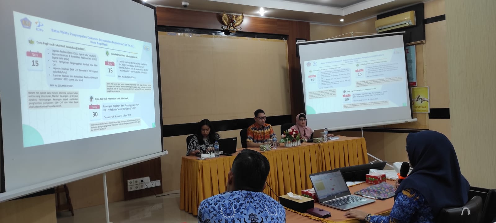 BPKPAD Kabupaten Pesisir Selatan Menghadiri Gocus Group Discussion (FGD) 