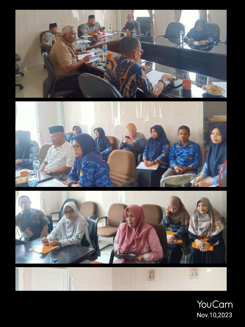 Menghadiri Hearing Komisi II DPRD Kabupaten Pesisir Selatan