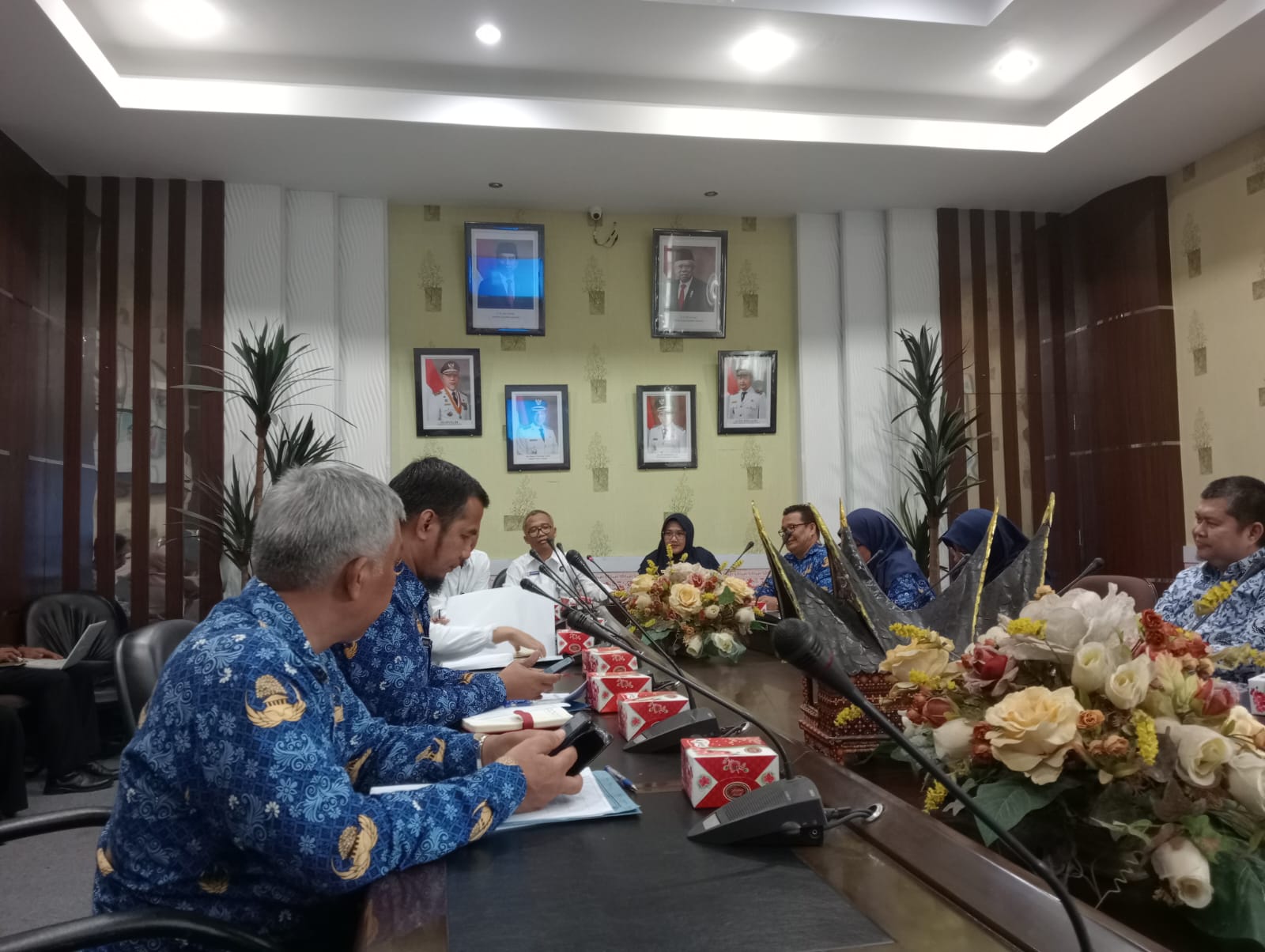 Entry Meeting BPKP Propinsi Sumatera Barat dengan OPD terkait evaluasi atas penanggulangan bencana 2