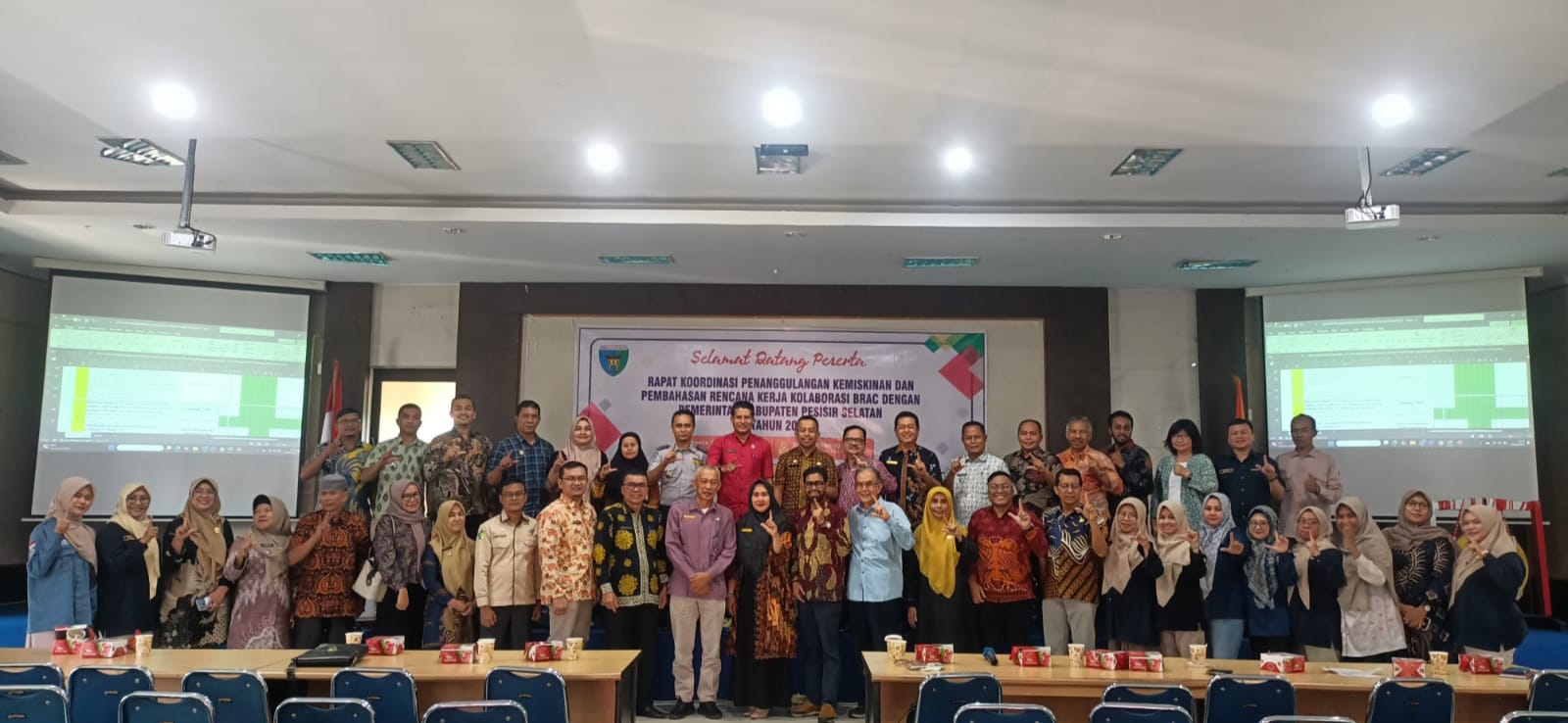  Rapat Koordinasi Penanggulangan Kemisikinan dan Pembahasan Rencana Kerja Kolaborasi BRAC dengan Pem