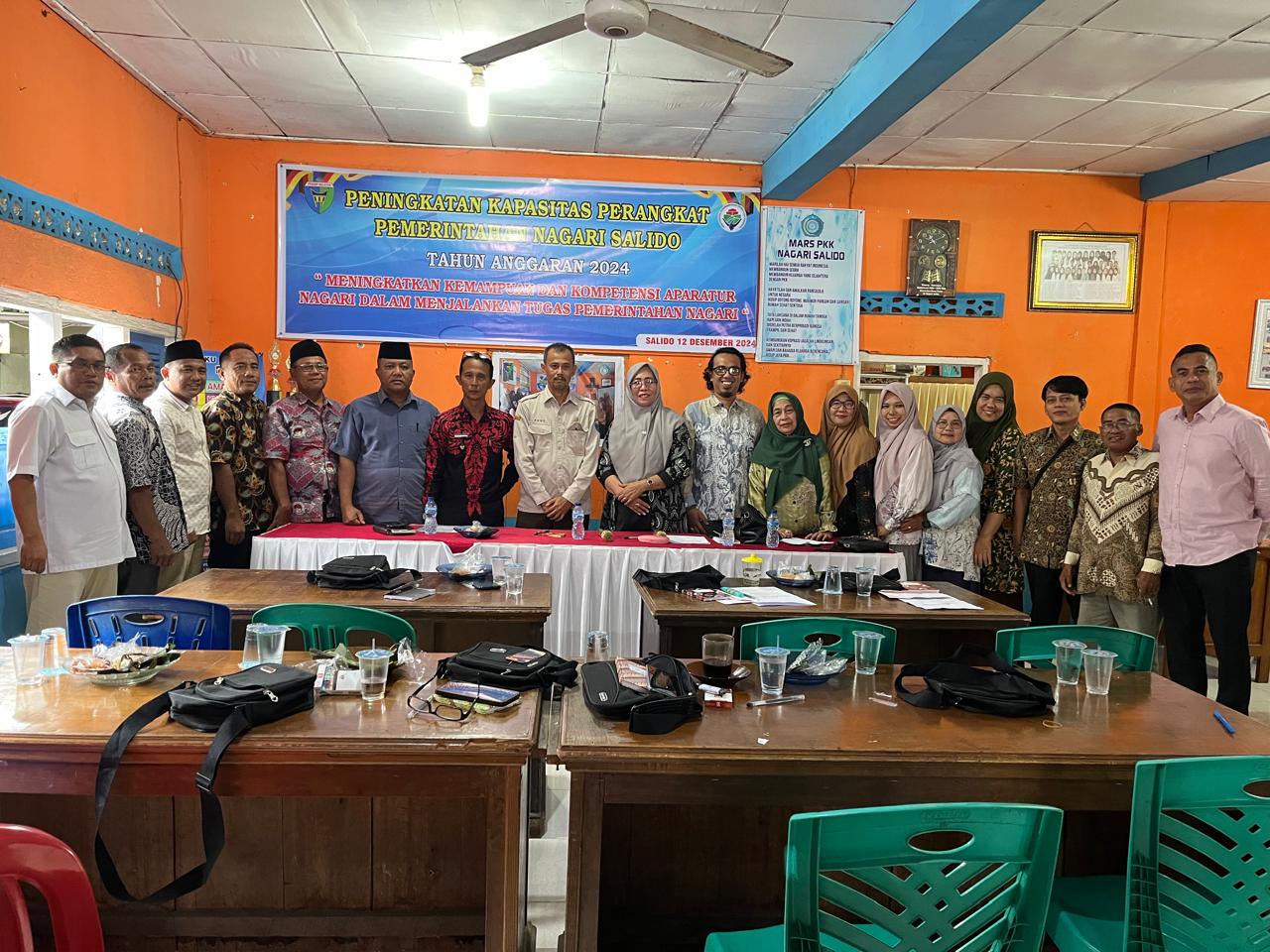 Peningkatan Kapasitas Perangkat Pemerintahan Nagari Salido