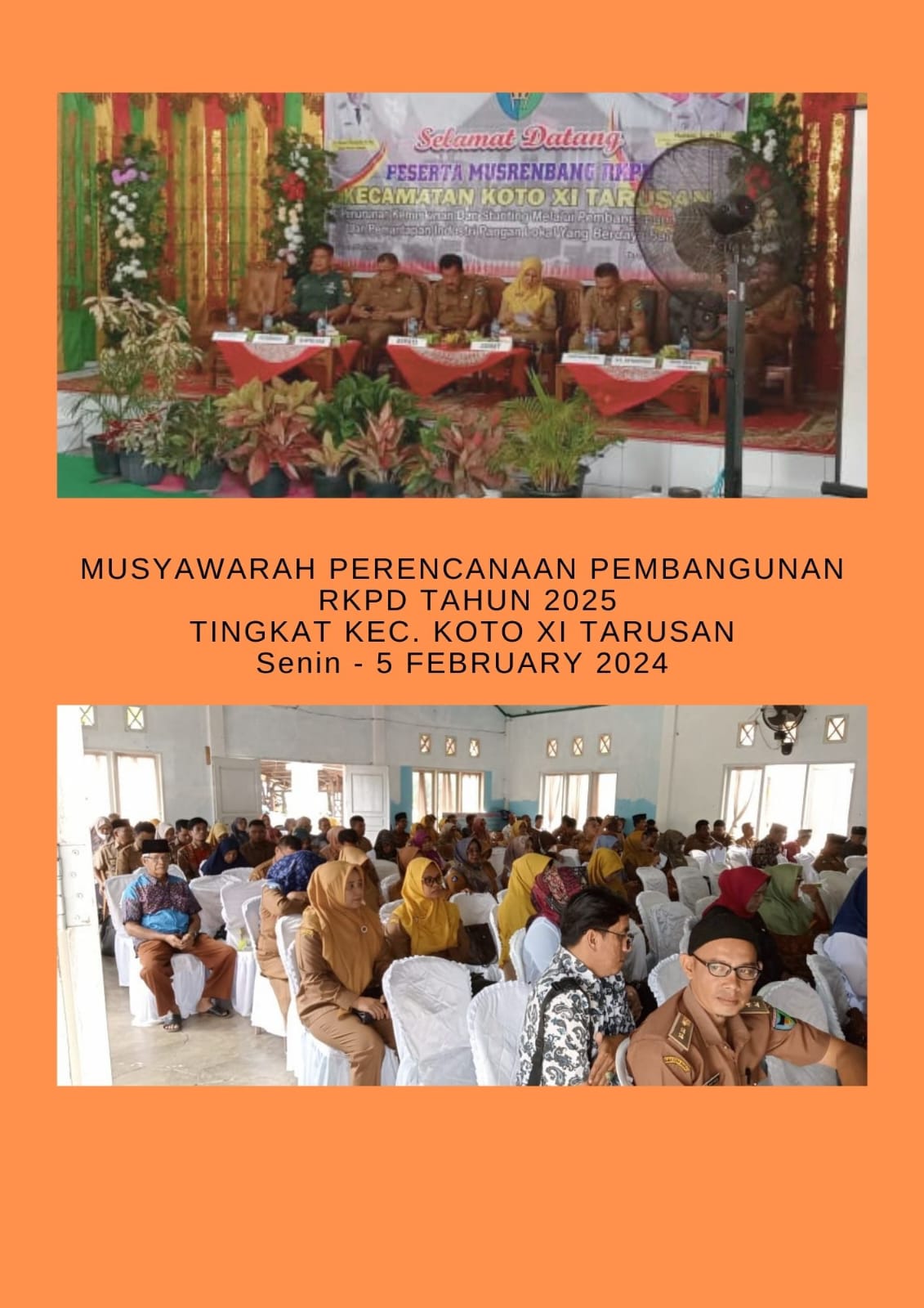 Musrenbang RKPD Tahun 2025 Kec. Koto XI Tarusan